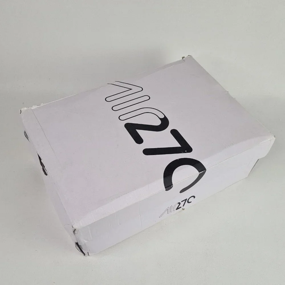 Nike Air Max 270 React Purple Gry Running Women Sneakers Shoes - Picture 13 of 14